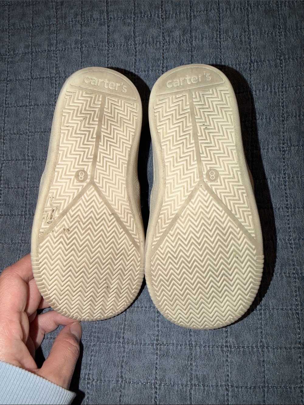 Carter's Toddler Tan Slip-On Faux Leather Shoes - Picture 2 of 3
